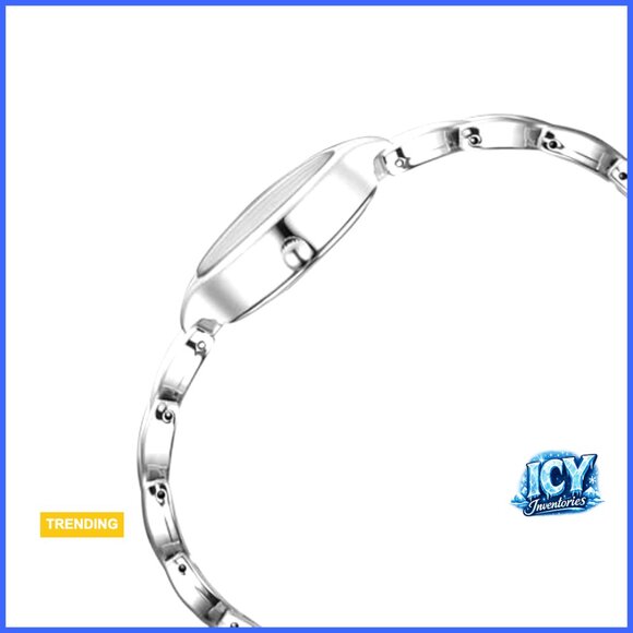 Vintage Oval Bracelet Watch, Waterproof Stainless Steel, Quartz Movement main image 5